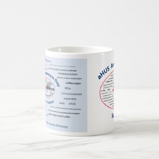 mok van de Dag van Bewustmaking van de Verenigde S (Center)