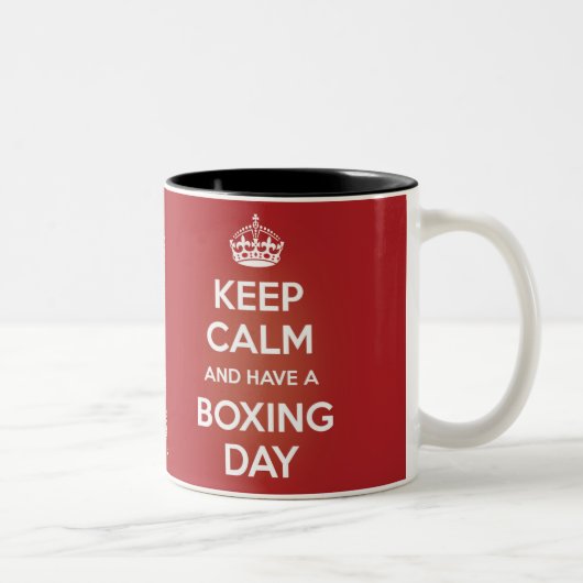 MOK VAN DE DAG VAN DE BOXING (Juist Behandeld, Twe (Rechts)