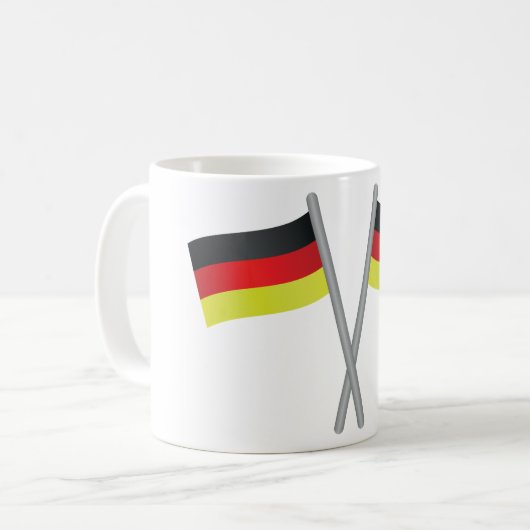 Mok van de Duitse vlaggen (Voorkant links)