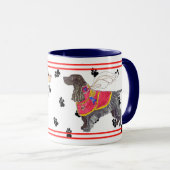 Mok van de Engelse Cocker van Gulliver's Angels Bl (Voorkant rechts)