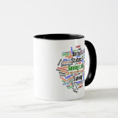 Mok van de enquête met twee tonnen (Voorkant rechts)