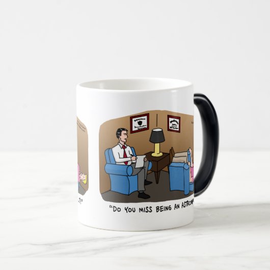 Mok van de epileptische therapist morphing (Voorkant rechts)