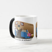 Mok van de epileptische therapist morphing (Voorkant links)