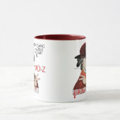 Mok van de Europese rondleiding van Mozart "Mo-Z" (Midden)