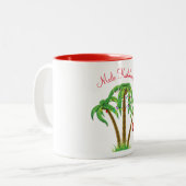 Mok van de feestdag Mele Kalikimaka (Voorkant links)