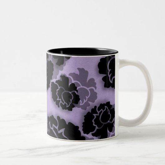 Mok van de Floral Decadence van de Grungy, Lavende (Rechts)