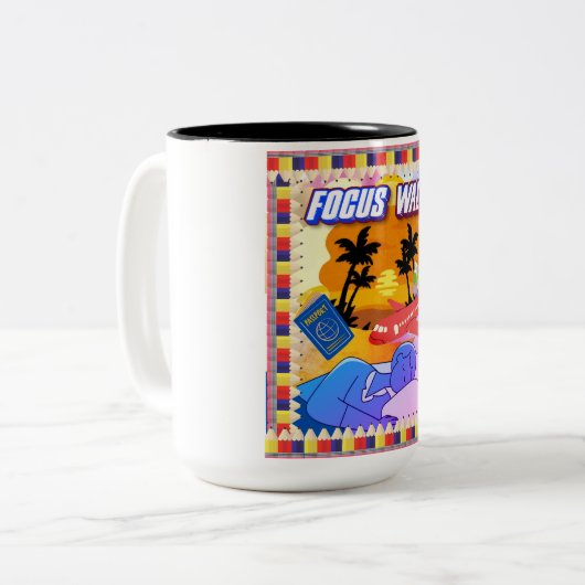 Mok van de focuswand (Voorkant links)