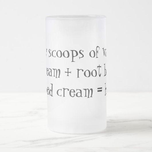 Mok van de formule voor de wortelbeenvloer (Center)