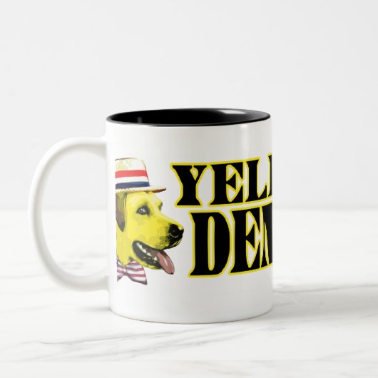 Mok van de Gele Dog-democraat (Links)