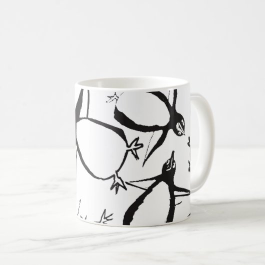 Mok van de gevierde pinguïns (Voorkant rechts)