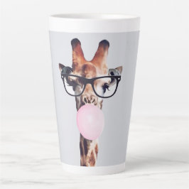 MOK VAN DE Giraffe VAN DE KOFFIE VAN GLAS