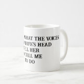 Mok van de grap van de echtgenote (Voorkant rechts)