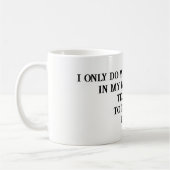 Mok van de grap van de echtgenote (Links)