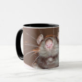 mok van de grijnrat (Voorkant links)