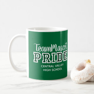 Mok van de groene school Pride Mascot Name Coffee