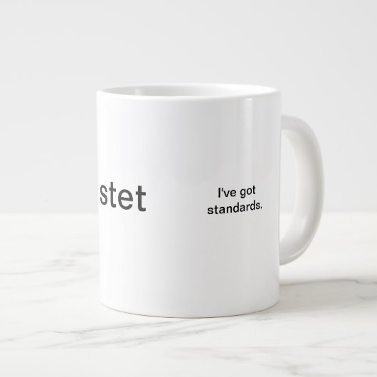 mok van de grote redacteur (Voorkant rechts)