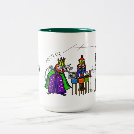 Mok van de Ham Radio Nutkraker (Center)