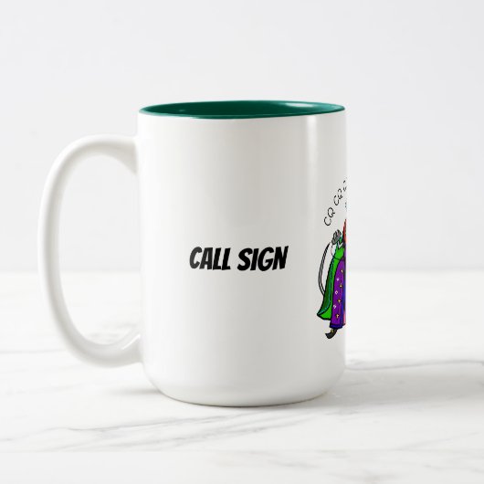 Mok van de Ham Radio Nutkraker (Links)