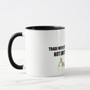 Mok van de handelaar op de vorige dag