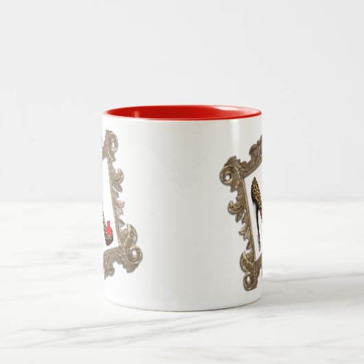 Mok van de hoge hiel-springpomp met draaiende luip (Center)