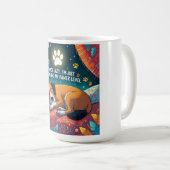 Mok van de hond - Recharge My Pawer Level - Funny (Voorkant rechts)