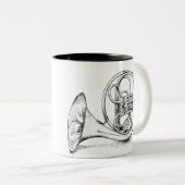 Mok van de Hoorn van Frankrijk (Voorkant rechts)