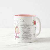 Mok van de Hummingbird Cake Recipe Two-Tone Coffee (Voorkant rechts)