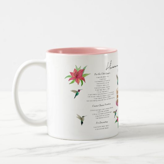 Mok van de Hummingbird Cake Recipe Two-Tone Coffee (Links)