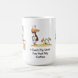 Mok van de Humor van de koffie-Cartoon