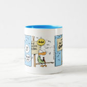 Mok van de Humor van het luchtverkeer Chaos (Center)