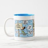 Mok van de Humor van het luchtverkeer Chaos (Links)