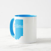 Mok van de Indiase vorm (Voorkant links)