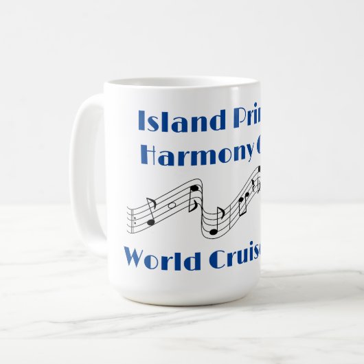 Mok van de Island Princess Harmony Choir (Voorkant links)