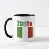 Mok van de Italiaanse vlag Coffee (Links)