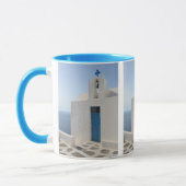Mok van de kerk van Picturesque Santorini (Links)