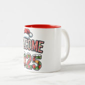 mok van de kerstman van 2025 (Voorkant rechts)