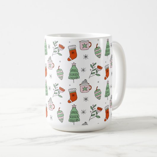 mok van de kerstvakantie (Voorkant rechts)