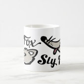 Mok van de kleine fox-afbeelding met schattig gezi (Center)