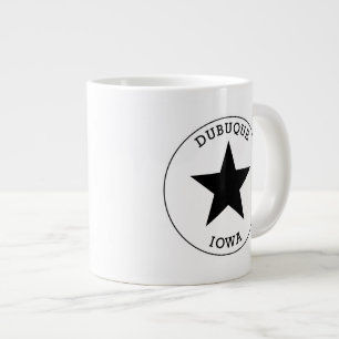Mok van de Koffie van Iowa van Dubuque de Grote