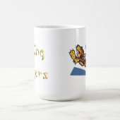 Mok van de koffie van Logo van vliegende trekkers (Center)