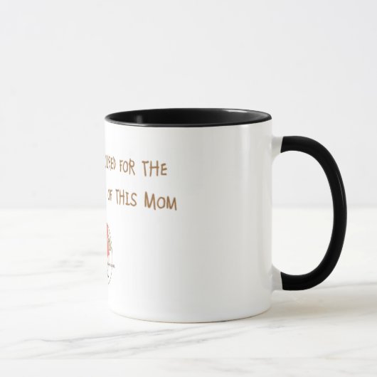 Mok van de koffie van mama vereist (Rechts)