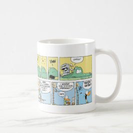 Mok van de koffietijd van het moeras