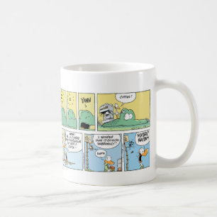 Mok van de koffietijd van het moeras