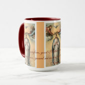 Mok van de koningin van de hemel (Voorkant links)