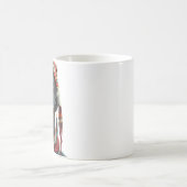 Mok van de koninklijke Afrikaanse tribale schoonhe (Center)