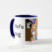 Mok van de kunstenaar (Voorkant links)