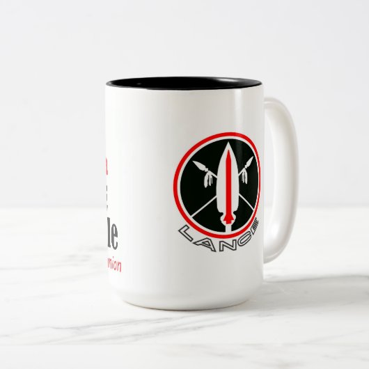 mok van de Lance Missile Reunion 2018 (Voorkant rechts)