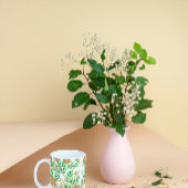 Mok van de lentesbloem met twee tonen