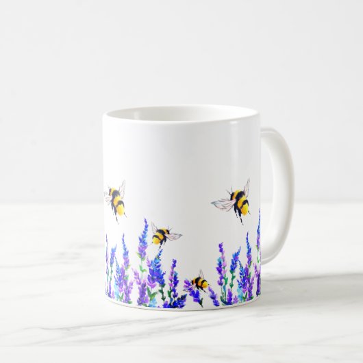 Mok van de lentevloeren en bijen (Voorkant rechts)