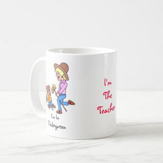 Mok van de leraar (Voorkant links)